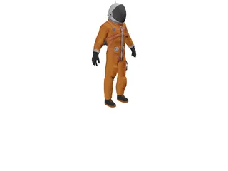 Astronaut 3D Model