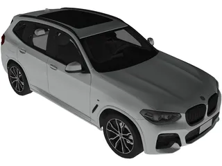 BMW X3 M40i (2020) 3D Model