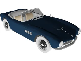 BMW 507 (1956) 3D Model