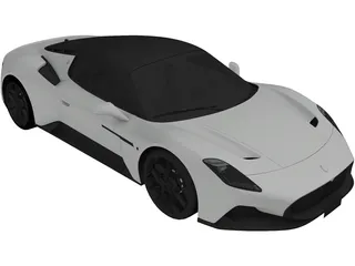 Maserati MC20 (2022) 3D Model