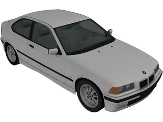 BMW 3-Series Compact [E36] (1994) 3D Model