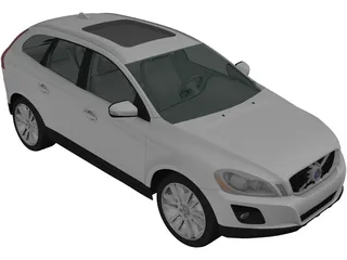 Volvo XC60 (2009) 3D Model