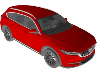 Mazda CX-8 (2020) 3D Model