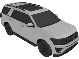 Ford Expedition XLT (2021) 3D Model