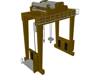 Crane 3D Model