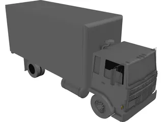 Moving Van 3D Model