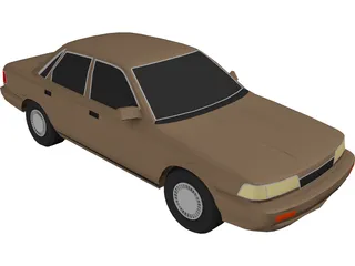 Toyota Camry (1991) 3D Model