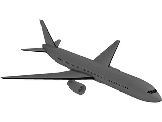 Boeing 767-200 3D Model