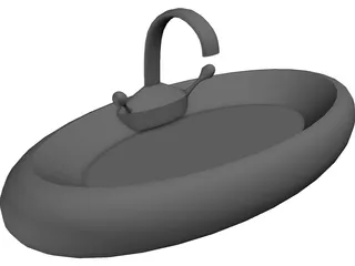 Bathroom Sink 3D Model