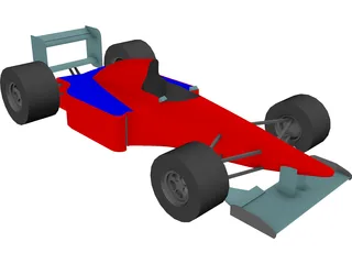 Formula 1 Car 3D Model