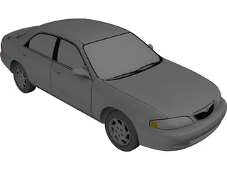 Mazda 626 (1999) 3D Model