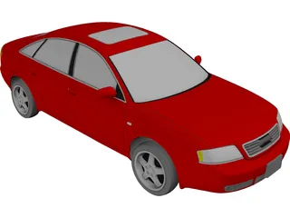 Audi A6 (1999) 3D Model