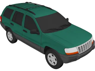 Jeep Grand Cherokee (2000) 3D Model