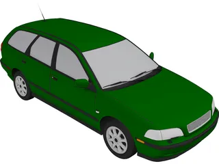 Volvo V40 (2000) 3D Model