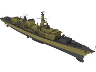 Norfolk 23 3D Model