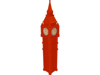 Big Ben 3D Model