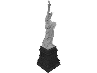 Statue Of Liberty 3D Model