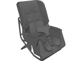 Seat Infant 3D Model