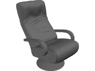 Business Chair 3D Model