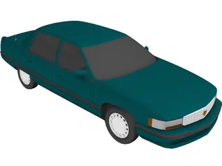 Cadillac DeVille (1994) 3D Model