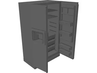 Refrigerator 3D Model