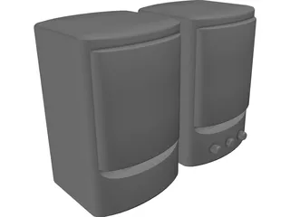 Speakers 3D Model