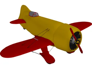 Gee Bee 3D Model