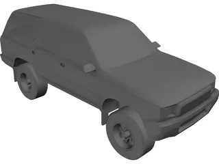 Toyota 4Runner (1991) 3D Model