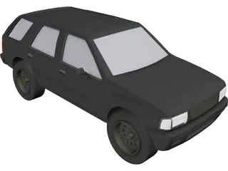 Isuzu Rodeo (1992) 3D Model