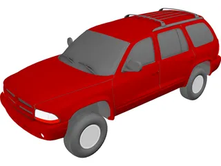 Dodge Durango (1998) 3D Model