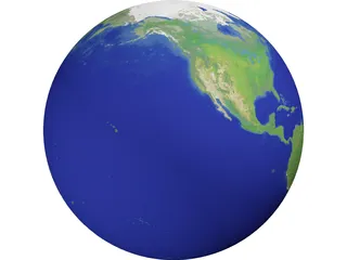 Earth 3D Model