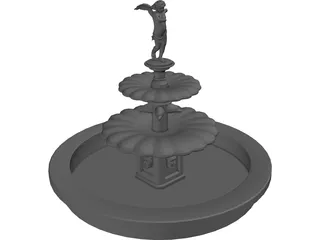 Fountain 3D Model