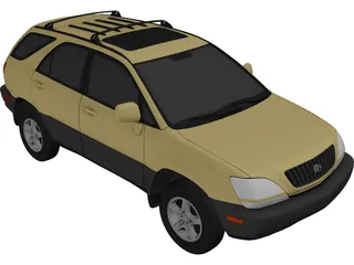 Lexus RX300 (1998) 3D Model