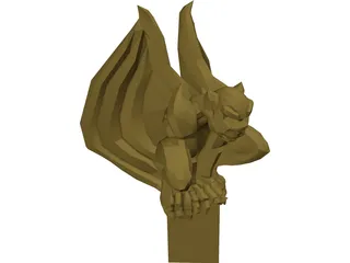 Gargoyle 3D Model