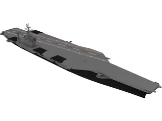 Nimitz Aircraft Carrier 3D Model