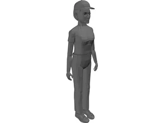 Boy 3D Model