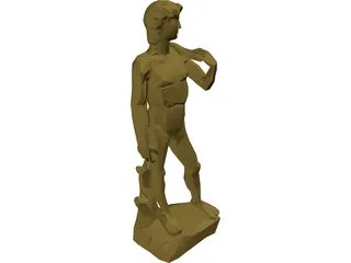 David Statue 3D Model