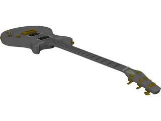 Guitar Electric 3D Model