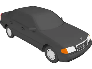 Mercedes-Benz 280 C (1994) 3D Model