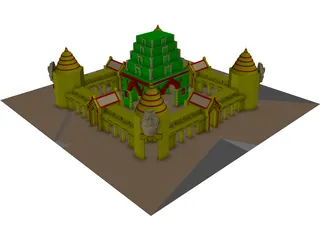 Castle 3D Model