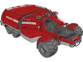Space Buggy 3D Model