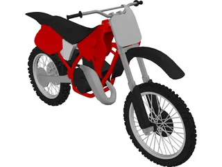 Honda CR500 (1994) 3D Model