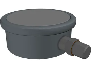 Pressure Guage 3D Model