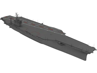 CVN-68 Nimitz 3D Model