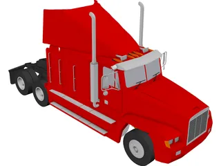 Freightliner FLD-120 3D Model