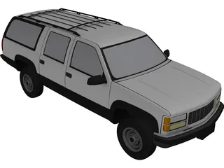 Chevrolet Suburban (1998) 3D Model