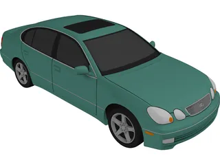 Lexus GS400 (1998) 3D Model