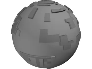 Borg Sphere 3D Model