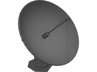 Satellite Dish 3D Model