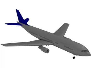 Airbus A300 3D Model